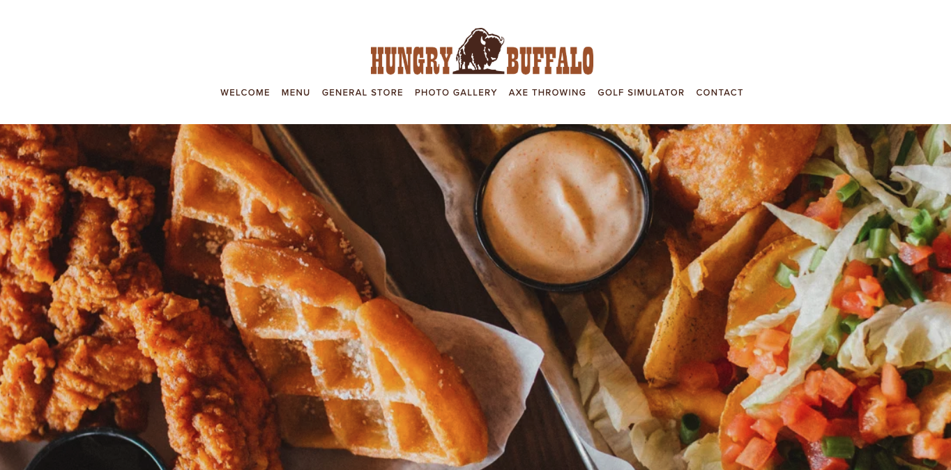 Hungry Buffalo website